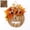 Classic Style (Without Lights), variant on Lighted Burlap Pumpkin Wreath with Remote Control, Farmhouse Fall Wreath, Halloween Autumn Wreath for Porch Home Decor
