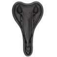 thumbnail image 4 of Asiento Sillin Ergonómico Mariluz Cojin Comodo para Bicicleta Negro 27x15 cm, 4 of 7
