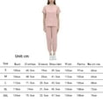 thumbnail image 5 of lionlar Ensemble d'Uniforme pour Femmes Uniforme d'Infirmière Durable Col en V Lavable en Machine Respirant m, 5 of 5