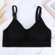 thumbnail image 3 of Seamless Hand Free Breastfeeding Underwear Thin Cup Wireless Bra for Breast Pump(Black XL), 3 of 4