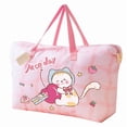 Cartoon Printed Travel Duffel Bag, Large Capacity Clothing Storage Tote ...