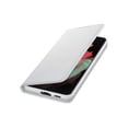 thumbnail image 2 of Funda tipo cartera para Samsung Galaxy S21 Ultra LED, color gris, 2 of 5