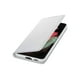 thumbnail image 2 of Funda tipo cartera para Samsung Galaxy S21 Ultra LED, color gris, 2 of 5
