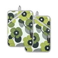 thumbnail image 7 of Yayeee Pot Holders Kitchen Heat Resistant with Pocket 7"x9.8" Cotton Oven Cooking Hot Pads, Gray Floral, 7 of 7
