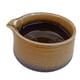 thumbnail image 1 of Cuenco de matcha japonés, ceremonia tradicional del té de cerámica hecha a mano para matcha japonés. Oro, 1 of 9