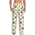 thumbnail image 7 of Salouo Funny Avocado In Mexican Clothes Print Pajama Pants for Men, Lounge Pants Elastic Waistband Casual Men's sleepwear Loungewear Sleep Pajama Pant -Large, 7 of 7