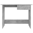 thumbnail image 2 of vidaXL Desk Concrete Grey 100x50x76 cm Engineered Wood, 2 of 5