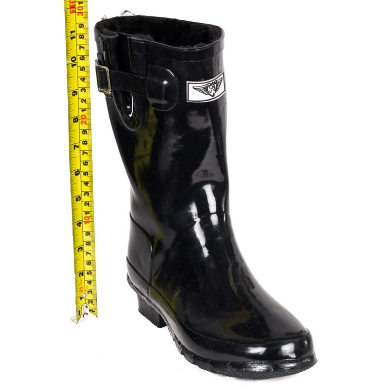 Mid rise rain boots sale