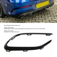 thumbnail image 3 of GLOSS BLACK REAR BUMPER LOWER COVER TRIMS STYLISH GLOSSY FOR CLA CLASS C118 AMG LINE 2020-2024 NIGHT PACKAGE, 3 of 7