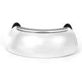 thumbnail image 2 of HLONK LAFGUR Add On Rearview Mirror Motorcycle Wide Angle Rearview Mirror Motorcycle Rear View Mirror Chromed 180 Ultra Wide Angle Central Windscreen Mount Universal, 2 of 8