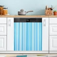 thumbnail image 5 of Coolnut Mexican Serape Blanket Stripes Dishwasher Magnet Cover, Magnetic Refrigerator Panel Decal Wash Machine Front Door Decorative Cover for Home Kitchen Farmhouse Decor, 23"x 26", 5 of 6