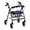 Butterfly Mushroom, variant on HELLHERO American Flag Paw Print Walker Covers for Seniors Adult Polyester Fabric Rollator Walker Seat Back Cover with Removable Gift Option Stretchable Material