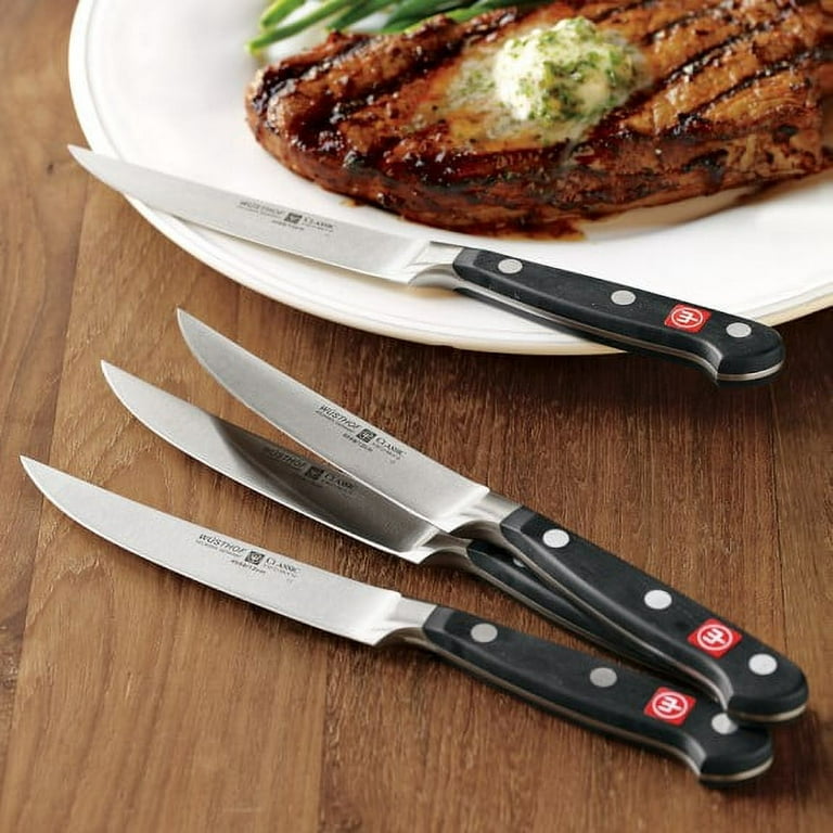 Wusthof Classic 4 Piece Steak Knife Set