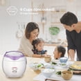 thumbnail image 2 of Cuckoo CR-0671V Rice Cooker, 3 Liters / 3.2 Quarts, Violet/White, 2 of 4