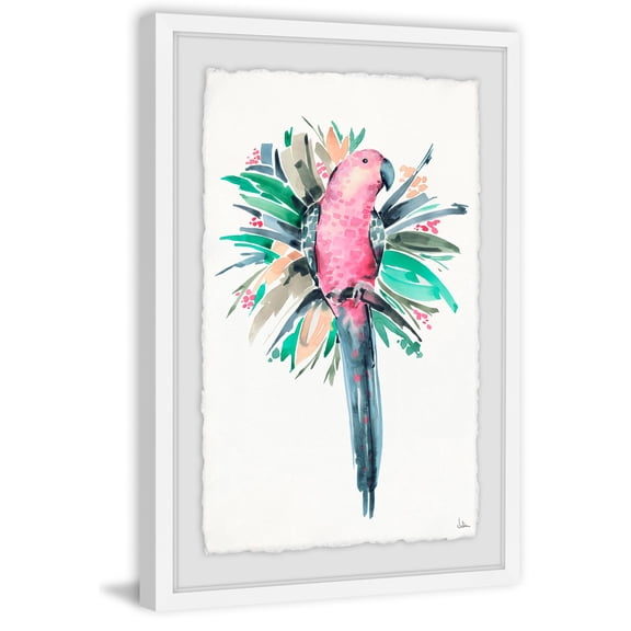 Tropical Bird II Framed Painting Print