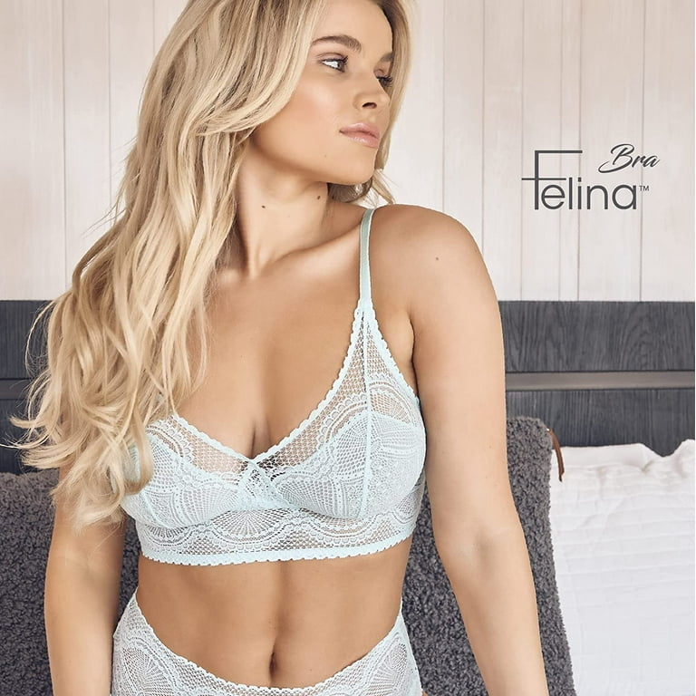 Felina Finesse Cami Bralette - Stretchy Lace Bralettes for Women - Sexy and  Comfortable - from Small to Plus Size 