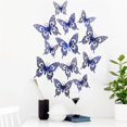thumbnail image 5 of Fondo creativo del dormitorio de la sala de estar de la personalidad de la mariposa estéreo del color 3D Wmkox8yii HKAHFKAH85, 5 of 5