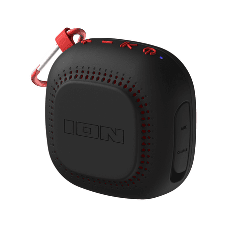 ION Audio Magnet Rocker Portable Bluetooth Speaker 2 Pack with Water Resistant, Black, iSP153