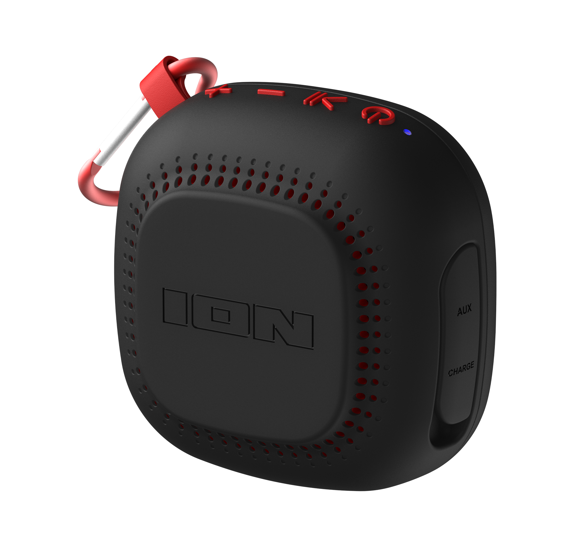 ION Audio Magnet Rocker Portable Bluetooth Speaker 2 Pack with Water Resistant, Black, iSP153 - image 4 of 12