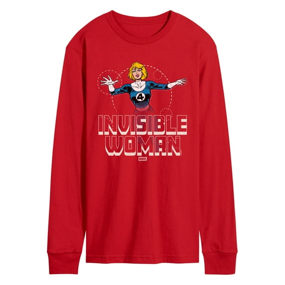 Marvel - Fantastic Four Invisible Woman - Men's Long Sleeve Graphic T-Shirt