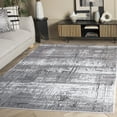 thumbnail image 2 of SAFAVIEH Whisper Theobald Abstract Area Rug, Grey/Dark Grey, 8' x 10', 2 of 8