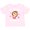 AD-Pink, variant on Inktastic My Pawpaw Loves Me with Bigfoot Girls Toddler T-Shirt