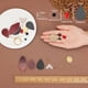 thumbnail image 3 of Kit para hacer 8 pares de aretes geométricos de cuero (1 caja). Incluye dijes de hojas de lágrima redondas y planas de PU, conectores geométricos, eslabones y cuentas espaciadoras., 3 of 7