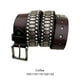 thumbnail image 4 of Qarigey El accesorio para hombre o mujer del cinturón agrega un toque vanguardista a cualquier atuendo. Cinturón recordatorio amigable para Cinturones negro 105cm, 4 of 6