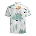 thumbnail image 3 of High Quality Hawaiian Shirts for Men Short Sleeve Aloha Beach Shirt Floral Summer Casual Button Down Shirts Blouses UU6LKM, 3 of 7