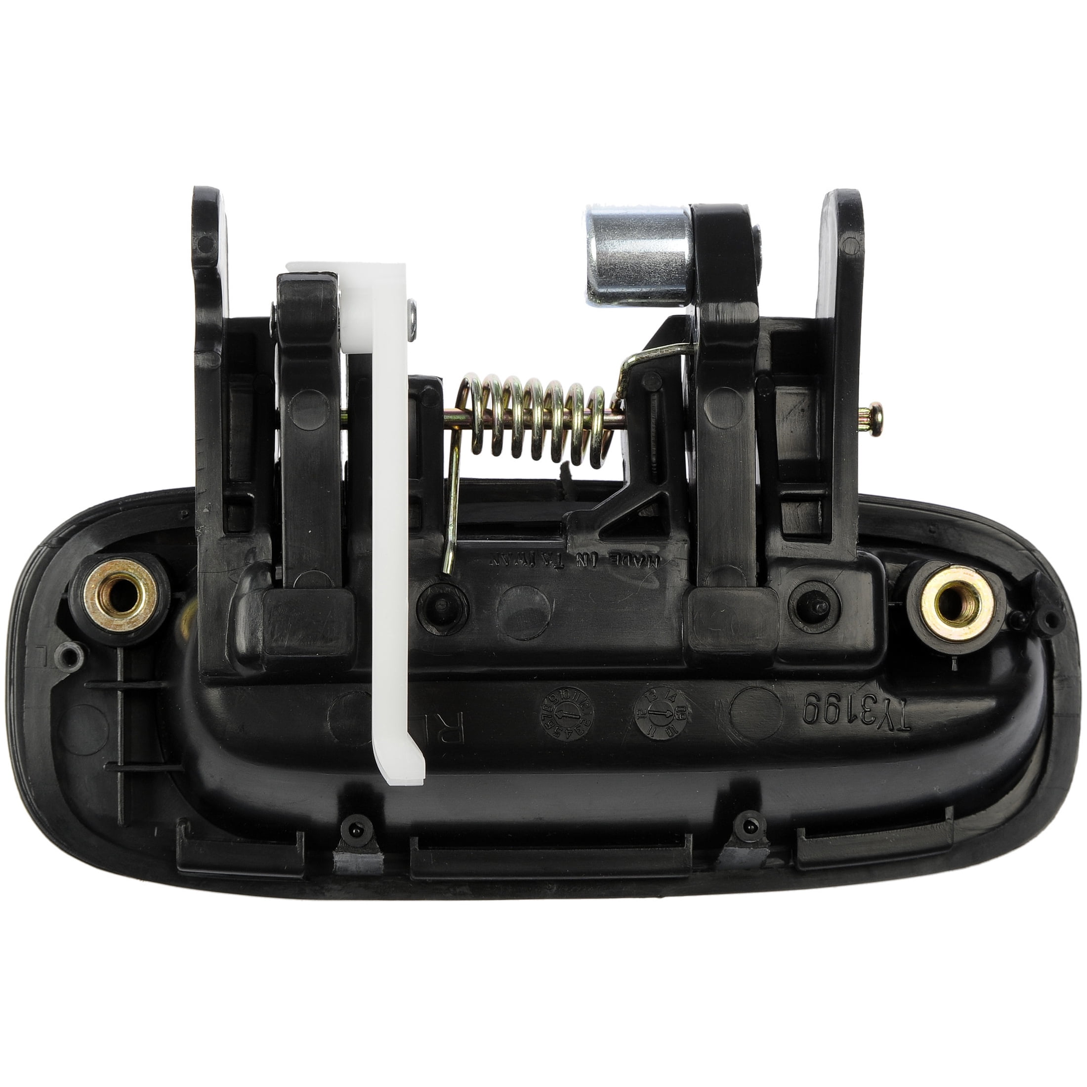 Dorman 80421 Rear Driver Side Exterior Door Handle for Specific Chevrolet Models, Smooth Black
