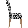 thumbnail image 3 of FMSHPON Jaguar Skin Print Stretch Chair Cover Protector Seat Slipcover for Dining Room Hotel Wedding Party Set of 4, 3 of 6