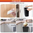 thumbnail image 4 of AINUO 2.1 Gallon Magnetic Garbage Can, BBQ Grill Utensils Organizer Holder, Wall-Mounted Hanging Trash Bin for Kitchen, Cabinet, Door, Bedroom, Bathroom & Camping, 4 of 7