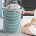 thumbnail image 6 of YUEVE Clothes Foldable Household Bathroom Storage Bucket Toy Clothing Storage Dormitory Sorting Laundry Laundry with Storage Laundry Hamper Narrow Popup Laundry Wi Laundry Woven Hamper Hampers for, 6 of 7