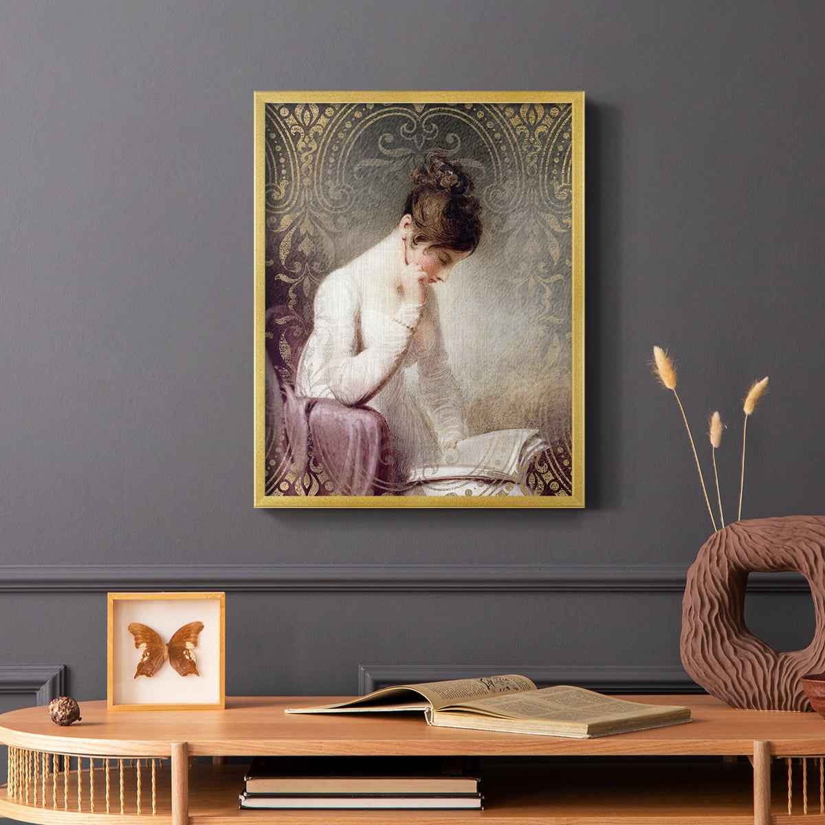 An Interesting Story in Paper Solid Wood 16 x 20 Framed Print