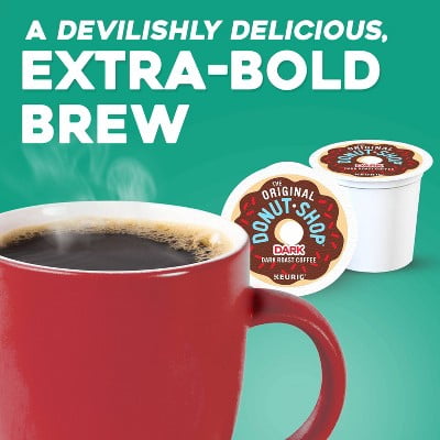 The Original Donut Shop Dark Keurig K-Cup Coffee Pods - Dark Roast - 24ct