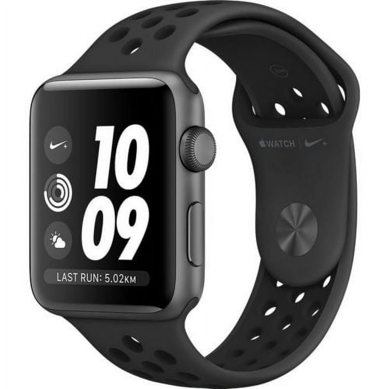 Restored Watch Nike+ Series 3 42mm Apple Space Gray Aluminum Restored Watch Nike+ Series 3 42mm Apple Space Gray Aluminum