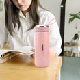 thumbnail image 7 of 14oz Insulated Water Bottle, Stainless Steel Vacuum Flask, Leak-Proof & 24h Cold/12h Hot, Drinkware, Travel Tumbler, for Outdoor Sports Camping(Pink), 7 of 7