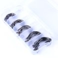 thumbnail image 4 of pitrice High Carbon Steel Octopus Salmon Bass Trout Fishhooks Set Circle Fishing Crank Hooks Kit with Box, 4 of 6