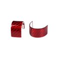 thumbnail image 1 of Adhesivo de fibra de carbono real y resistente para la cubierta del anillo del volante del coche 2020 2021 2022 2023 (rojo), 1 of 5