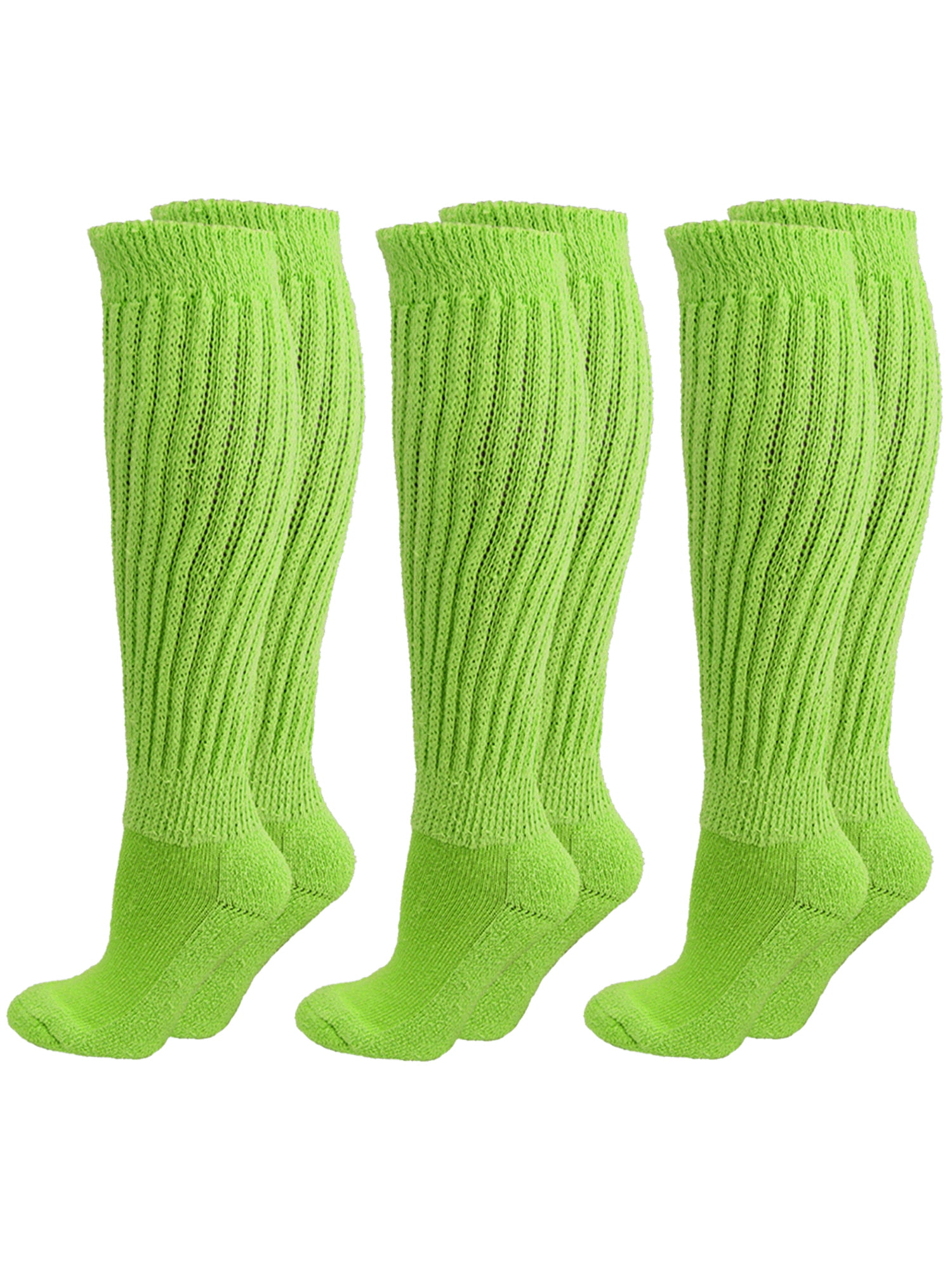 Slouch Socks For Women Retro Crew Socks Casual Cotton Ribbed Socks  3PACK/4PACK