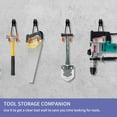 thumbnail image 4 of Labymos Steel Garage Storage Utility Double Hooks Heavy Duty Garage Organizer Warehouse Hooks for Power, 4 of 8