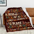 thumbnail image 2 of Book Gifts for Women, 60"x80" Book Blanket, Reading Blanket, Book Gifts for Book Lovers, Gifts for Readers Book Lovers Women, Bookish Items Gifts, Book Accessories for Reading Lovers, 2 of 6
