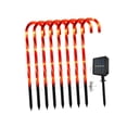 thumbnail image 1 of Candy Cane Lights Solar LED Decor Creative para Christmas Driveway Lawn Outdoor 8 luces de energía solar Sharpla Luces de bastones de caramelo, 1 of 8