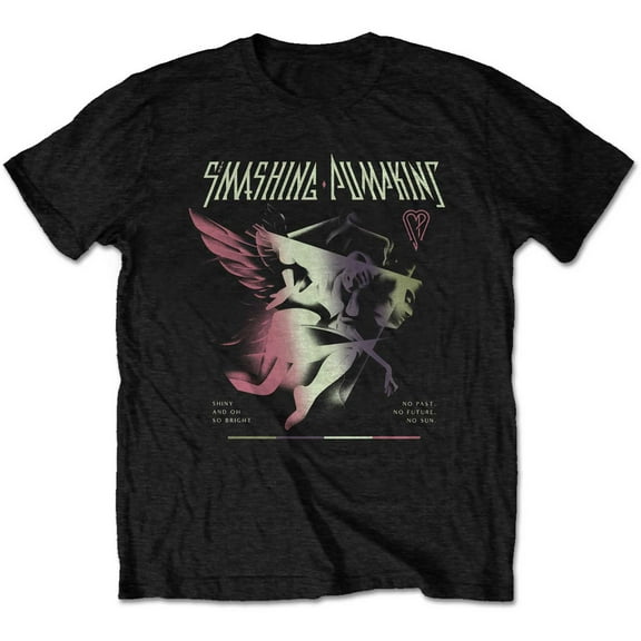 Men's Smashing Pumpkins Shiny T-shirt Small Black