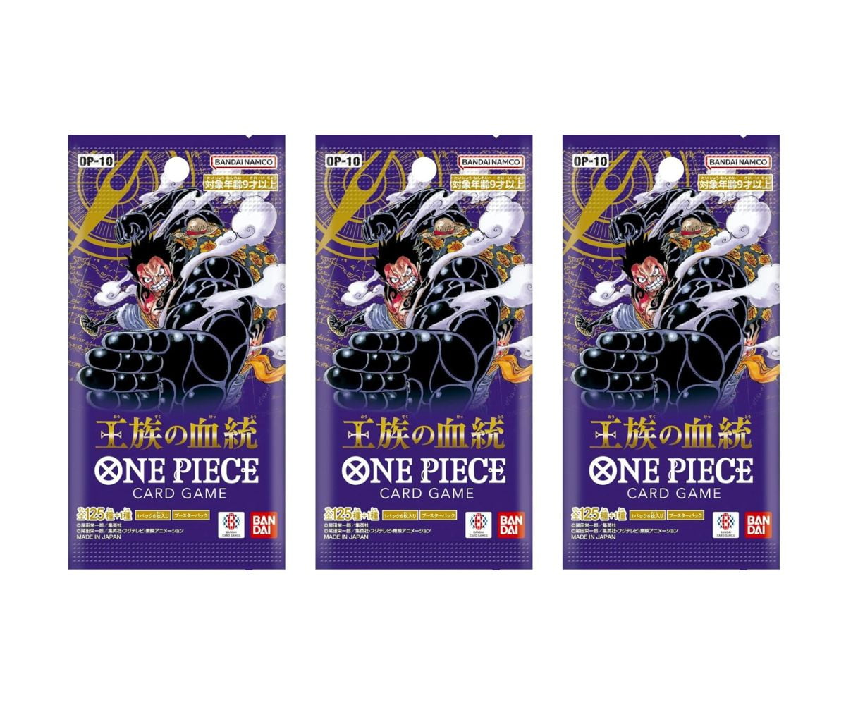 BANDAI OP-10 One Piece Card Game, Royal Blood Booster Box, 24