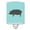 Blue, variant on Caroline's Treasures BB8107CNL Berkshire Pig Blue Check Ceramic Night Light, 6x4x3", multicolor