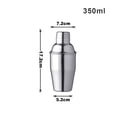 thumbnail image 2 of Cocktail shaker, professional stainless steel margarita shaker, bartender kit Gift., 2 of 6