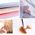 thumbnail image 3 of kurtrusly 7Pcs Acrylic Nail Brushes Professional Nail Art Design Painting Drawing Liner Pen Set, 3 of 8