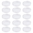 thumbnail image 1 of 24 Pcs Boîte de Protection pour Collection de Pièces en Acrylique Boîte à Pièces Boîte Ronde Transparente, 1 of 8