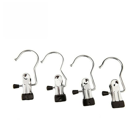 

Clearance Sale Rongxk Household Hooks Single-Head Adhesive Clip * 20 Pcs Hooks Single Head Adhesive Multifunctional Hook Clip Stainless Steel Hat Clip Pants Clip Skirt Storage Clip